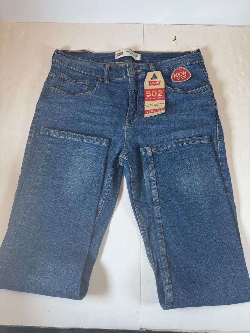 Levi's Kids 502 Regular Taper Jeans in Medium Blue